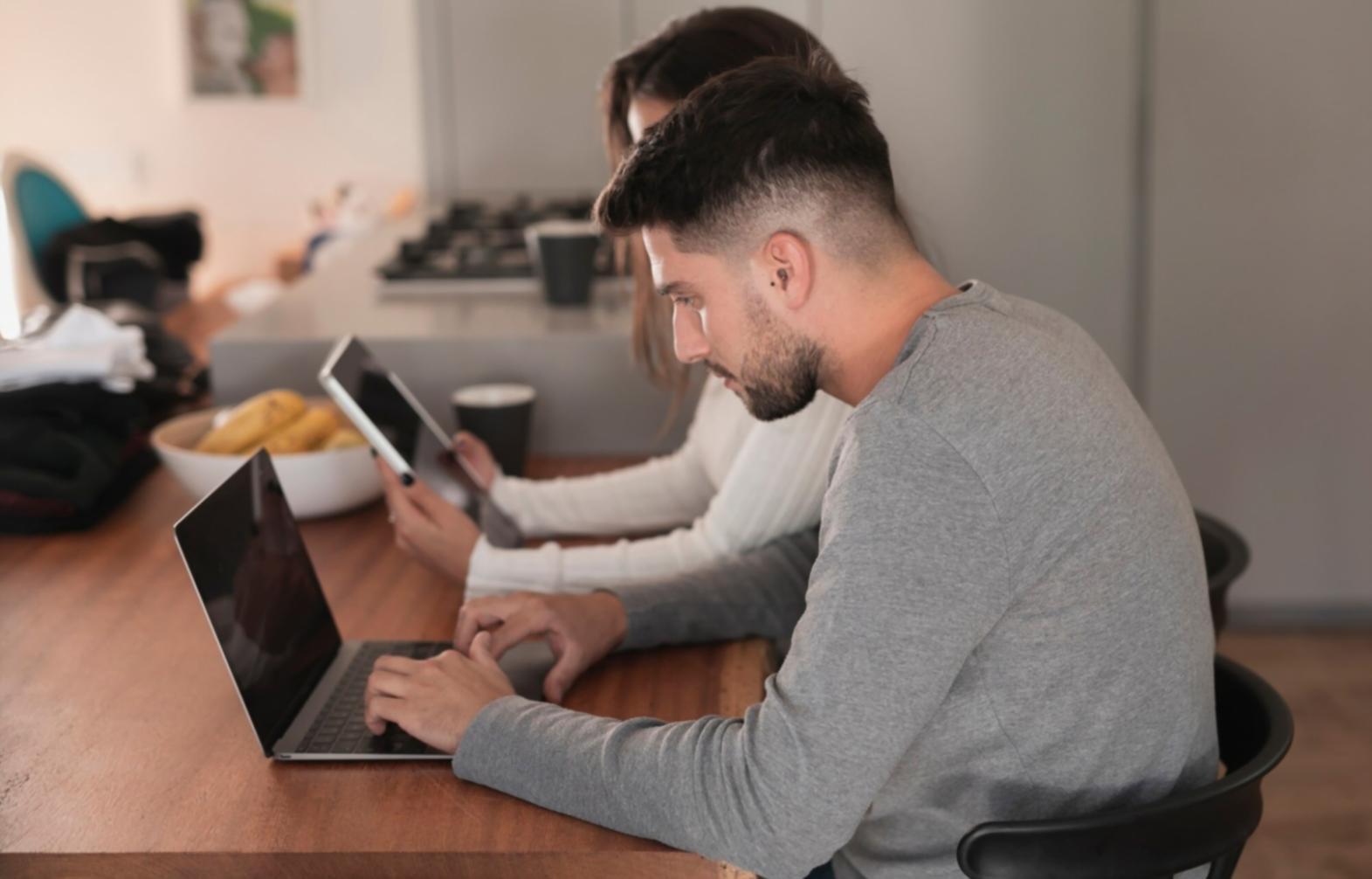 Clean financial reporting interface displaying investor-focused metrics